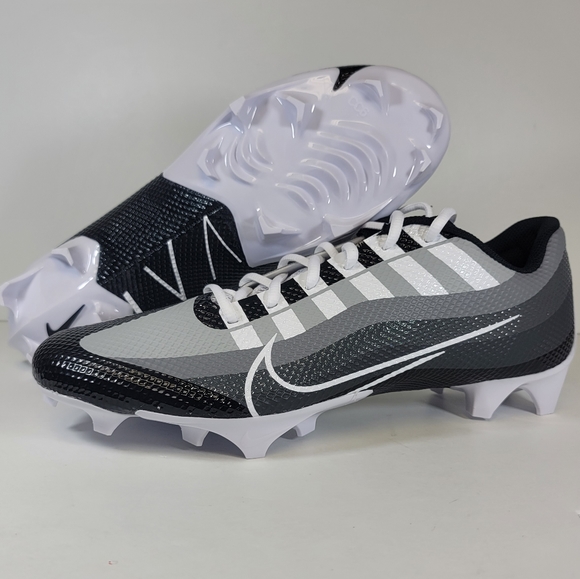 Nike Vapor Edge Speed 360 Football Cleats Mens Sizes DQ5110-001 Grey Black New